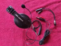 Komplett headset med allt kablage till ICOM stationer !